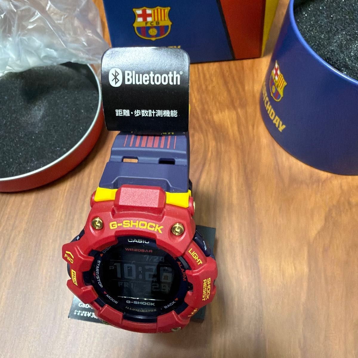 CASIO G-Shock GBD 100BAR 4JR FC Barcelona Matchday Collaboration No.1918