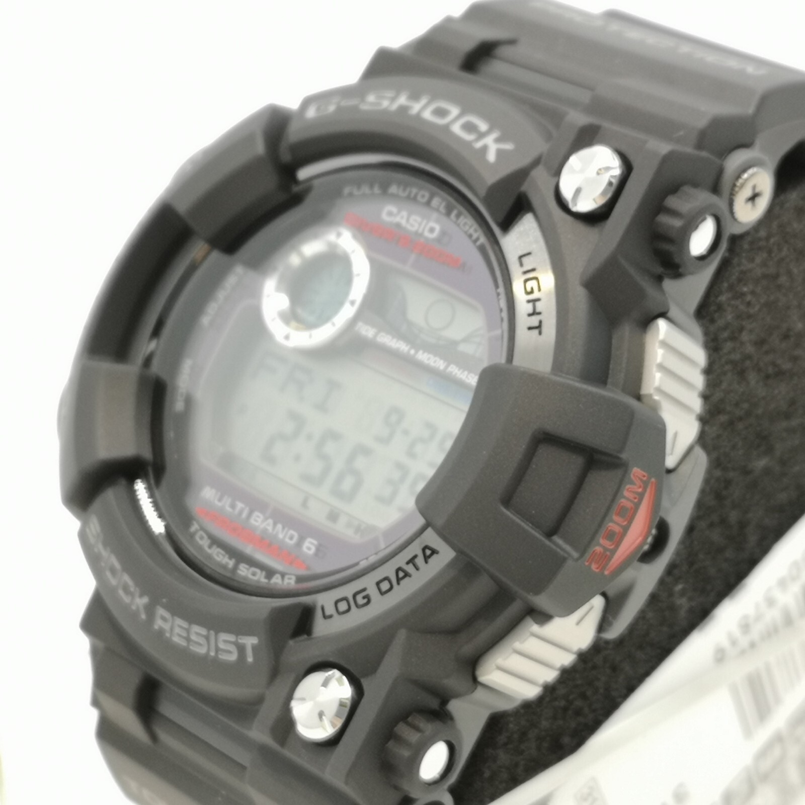 CASIO G-SHOCK FROGMAN GWF-1000-1JF Black Red Multiband 6 Men’s Watch New in Box