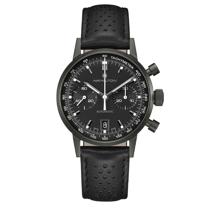 Hamilton American Classic Intra-Matic Auto 40mm Black Dial Men’s Watch H38446730