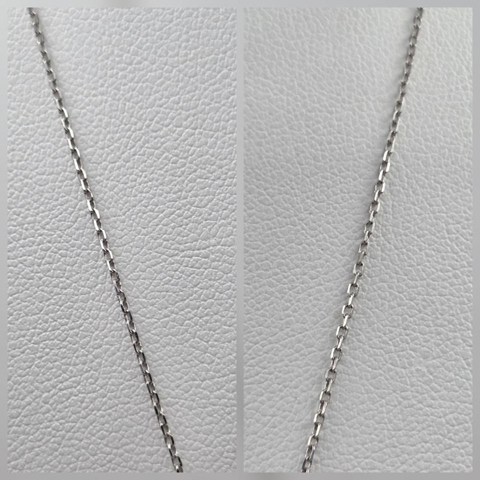 Jane Seymour Open Heart 14K White Gold Round Diamond Heart Pendant Necklace