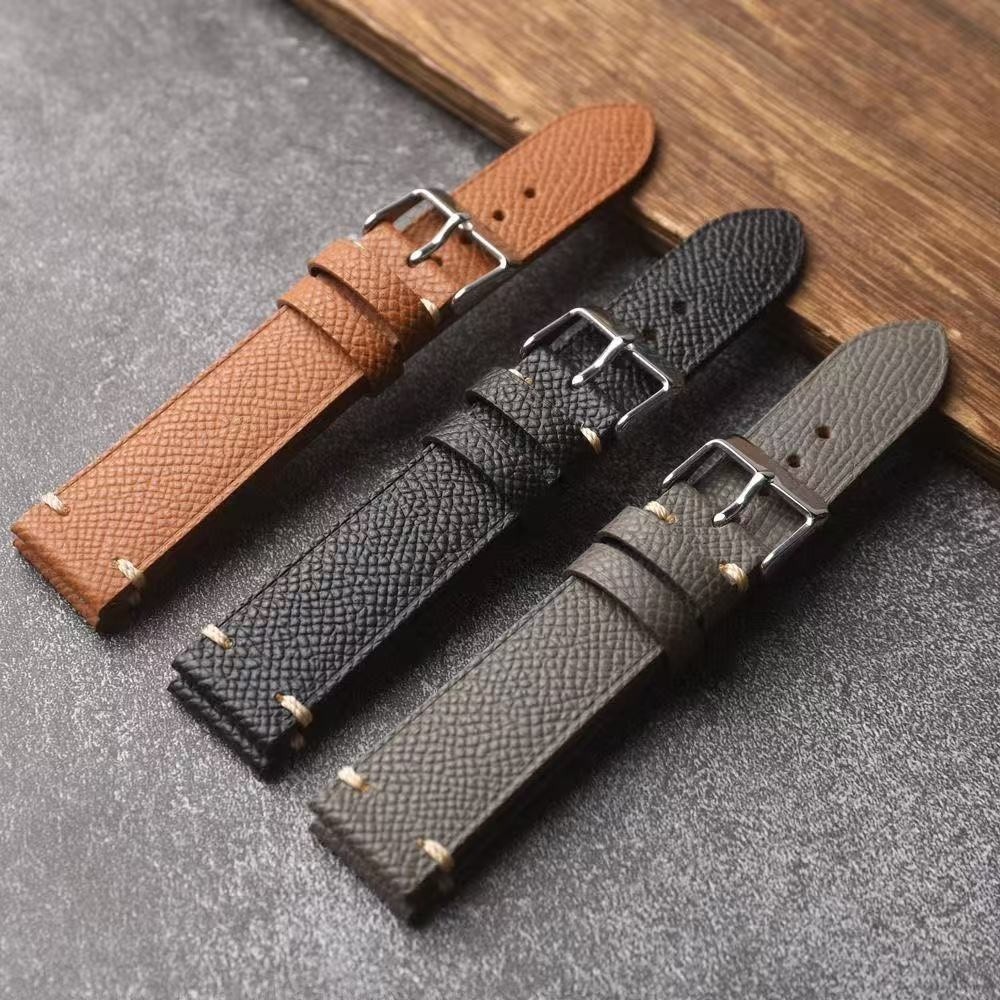 Luxury Genuine Cowhide Leather Watch Band Strap 18mm – 22mm Optional