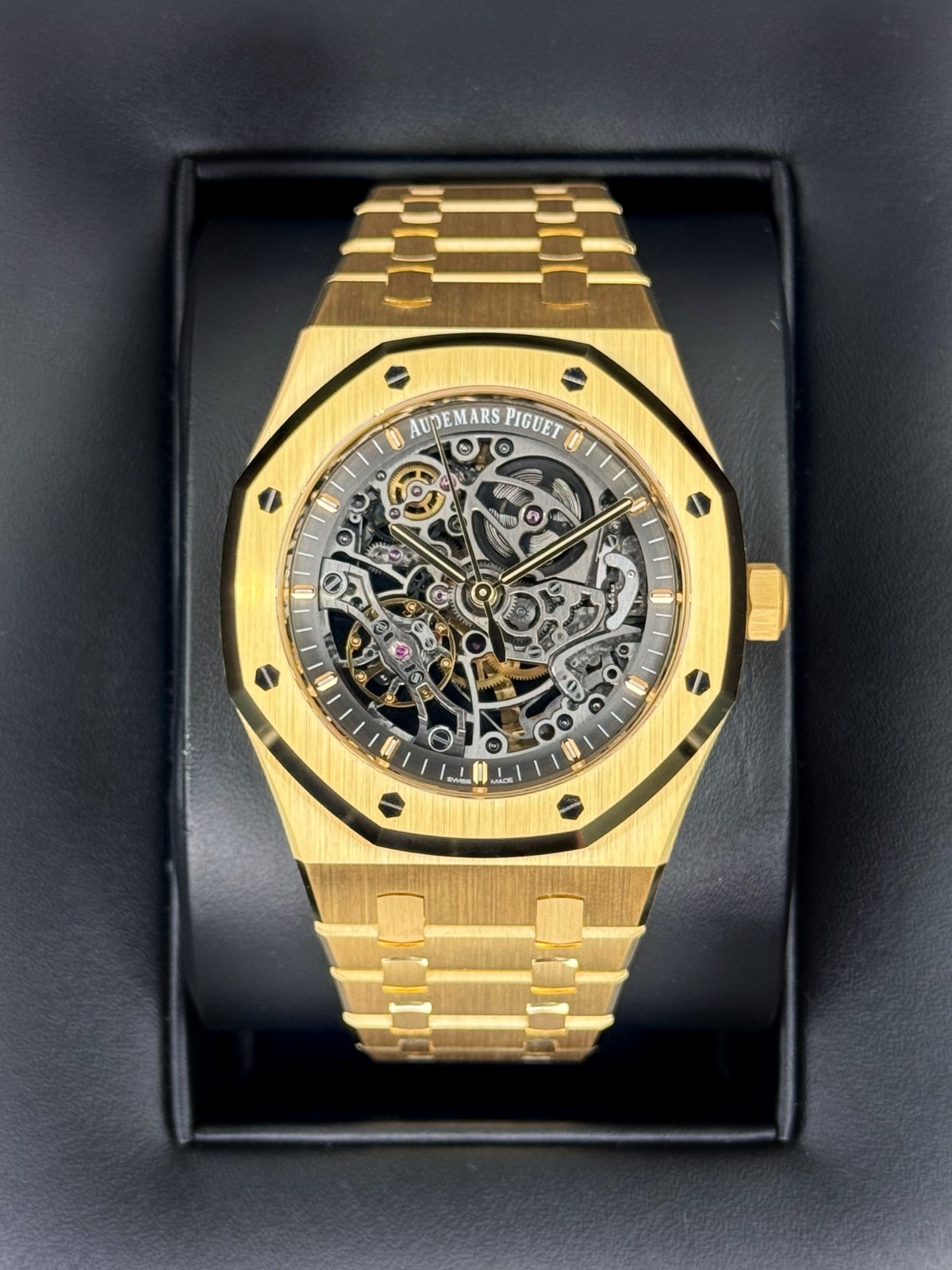 NEW 2025 Audemars Piguet Royal Oak 41mm 15407BA Double Balance Wheel Openworked