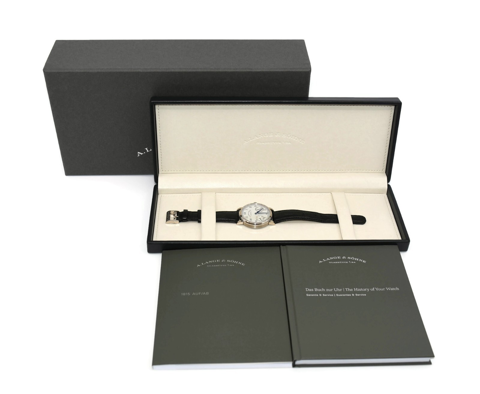 A Lange & Sohne 1815 Up Down 18K White Gold Watch 234.026