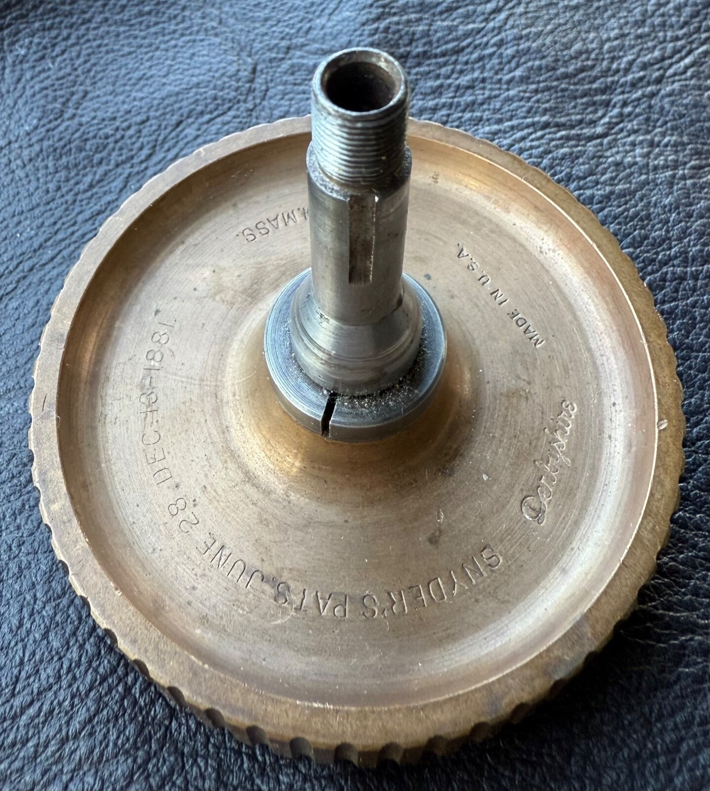 L@@K! Vintage DERBYSHIRE 6 JAW UNIVERSAL BEZEL CHUCK for 8mm WW WATCHMAKER LATHE