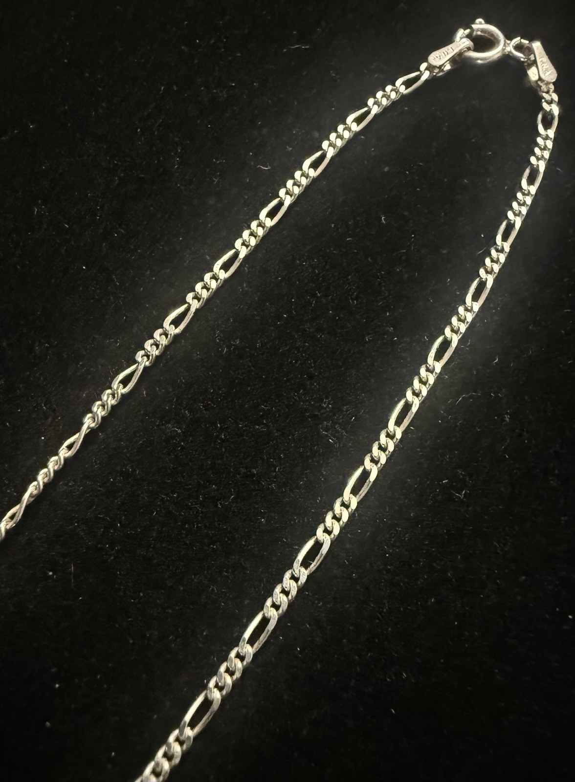 925/ Sterling Silver F.N.A. Vintage Estate Find Necklace