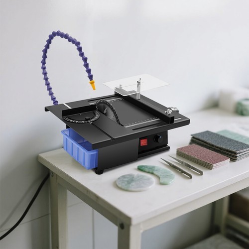 PortableTable Saw,Gem Jewelry Rock Polishing Tool,Jade Cutting Carving Machine