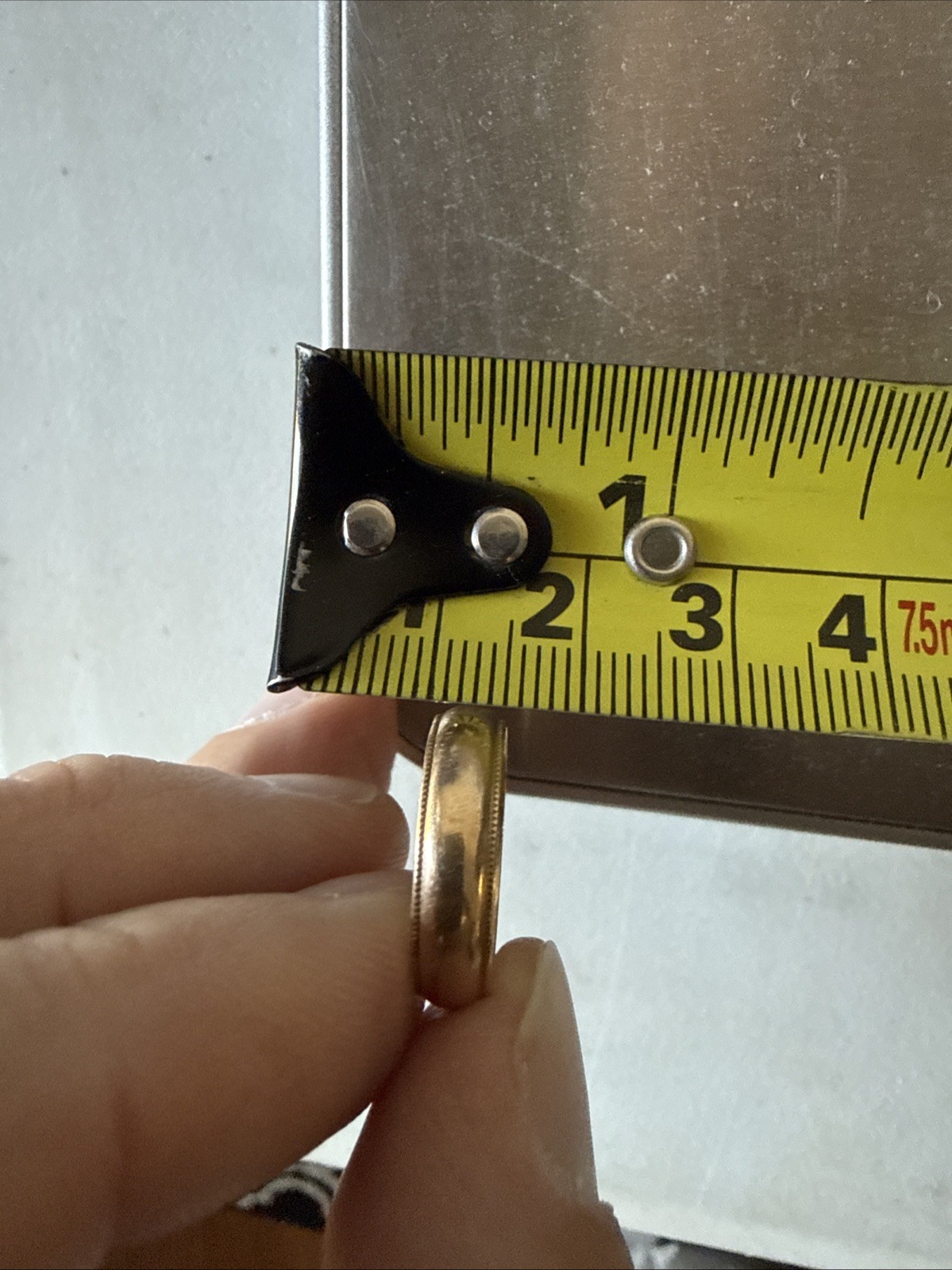 Retro 14k Yellow Gold 5 Mm Band