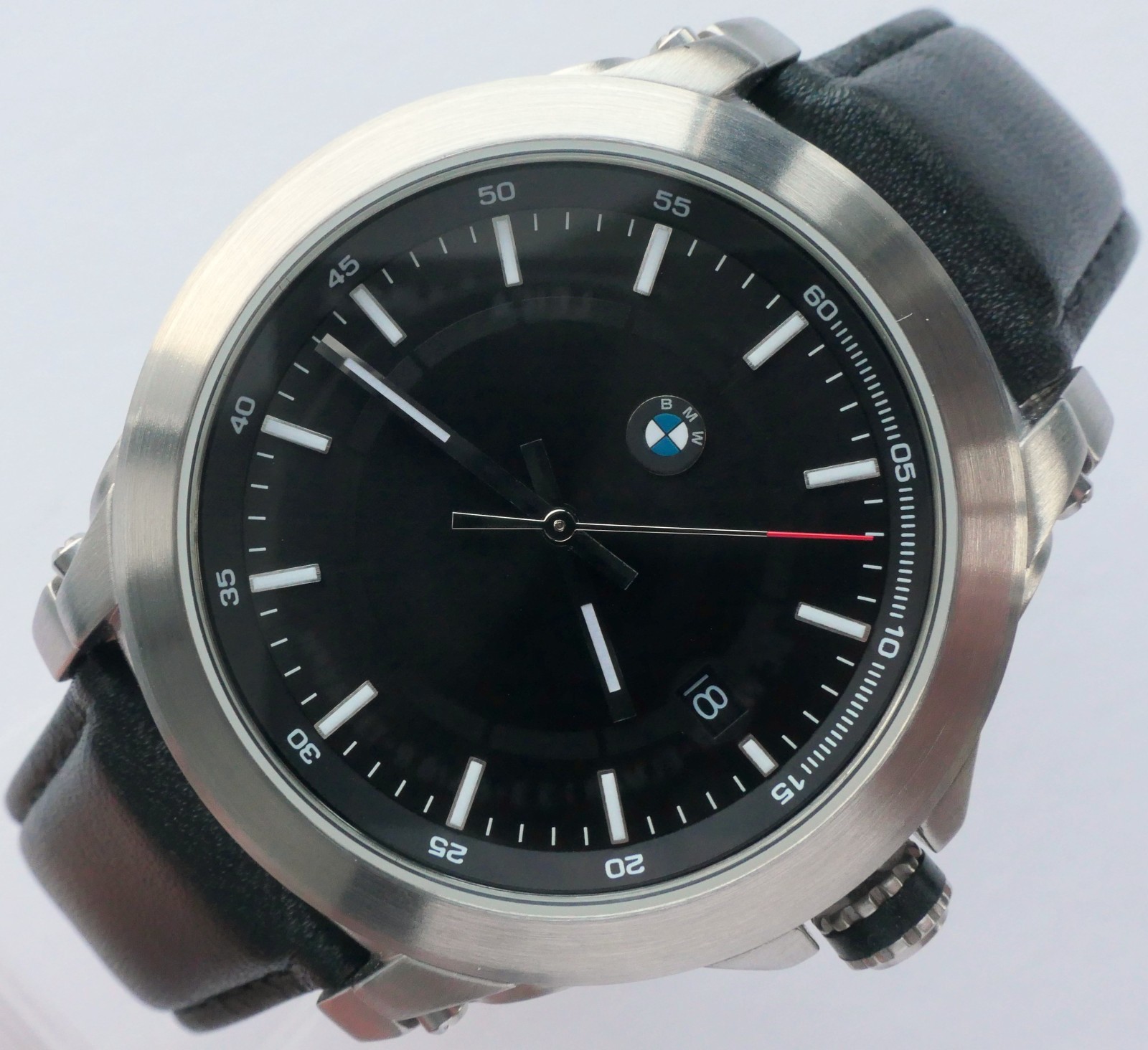 BMW Classic Pilot Racing Driver Sport Car Accessory Swiss Movement Luxury Watch