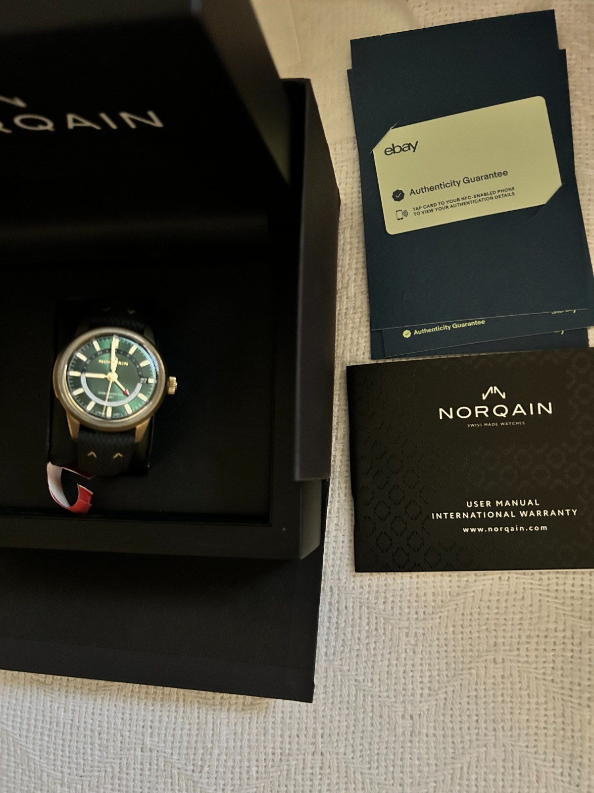 Norqain Freedom 60 GMT 40MM Limited Edition, BRONZE 1/300 , TRUE GMT Very rare