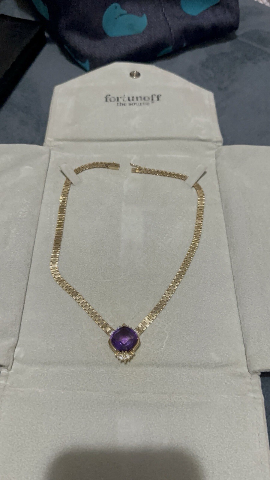 fortunoff 14k Gold choker necklace