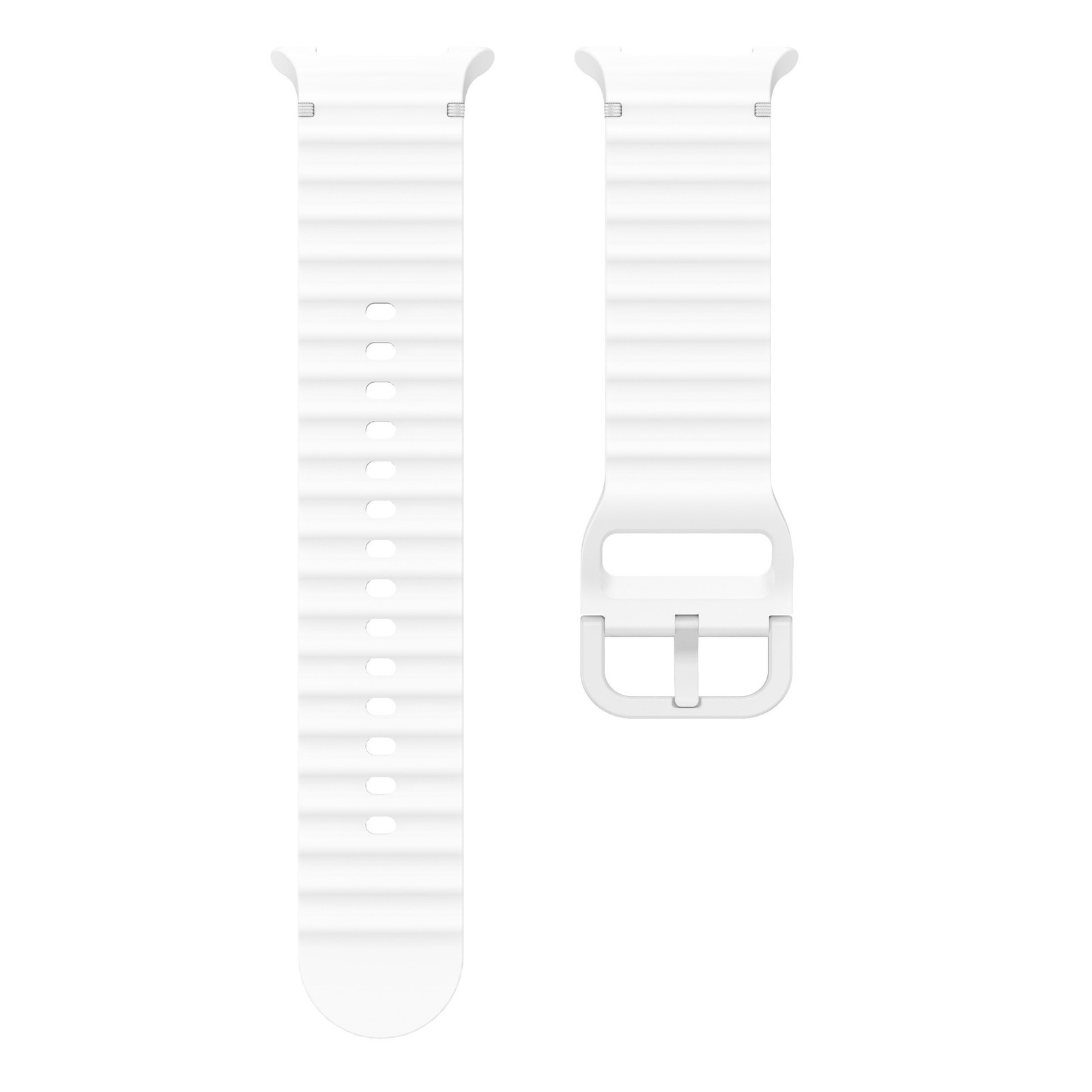 Wave Stitched Silicone Soft Band for Samsung Galaxy Watch 8 / Watch 8 Classic