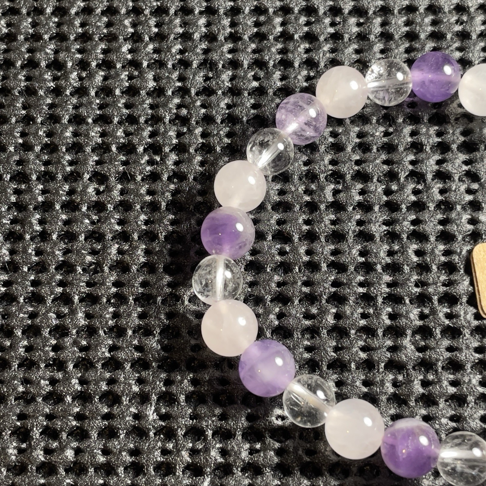 3 Colors Crystal Bracelet Amethyst Pink Quartz Gift Gemstone Women Jewelry New