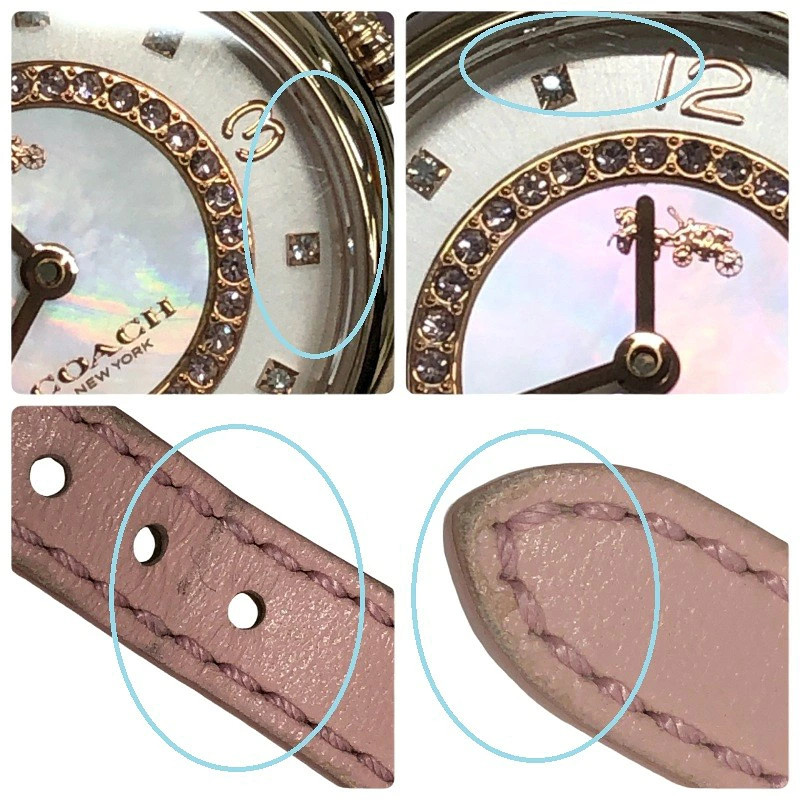 Coach Ladies Watch Kelly Watch C2538 CA.148.7.34.2116 Quartz Light Pink Working
