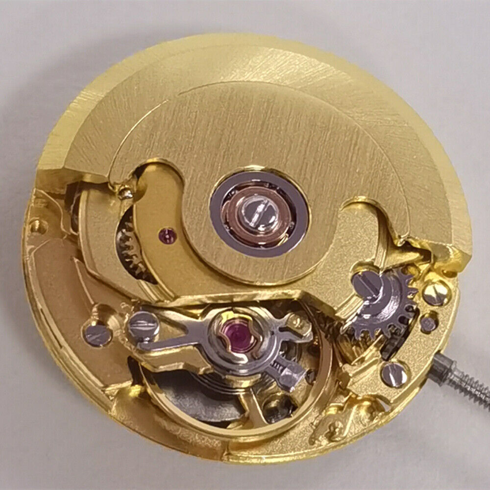 China Made Golden Watch Mechanical Movement Date At 3 Replacement of ETA2671