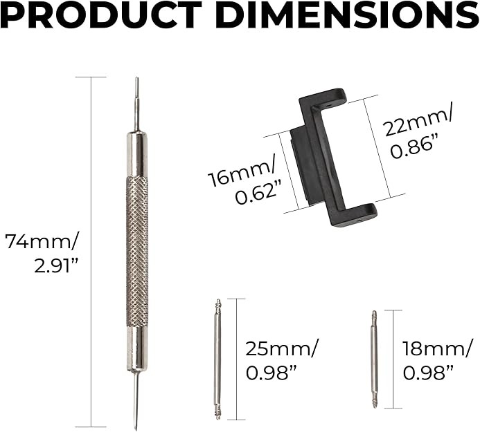 16mm to 22mm Watch Band Connection Adapter Replacement for G Shock GA-110/100…