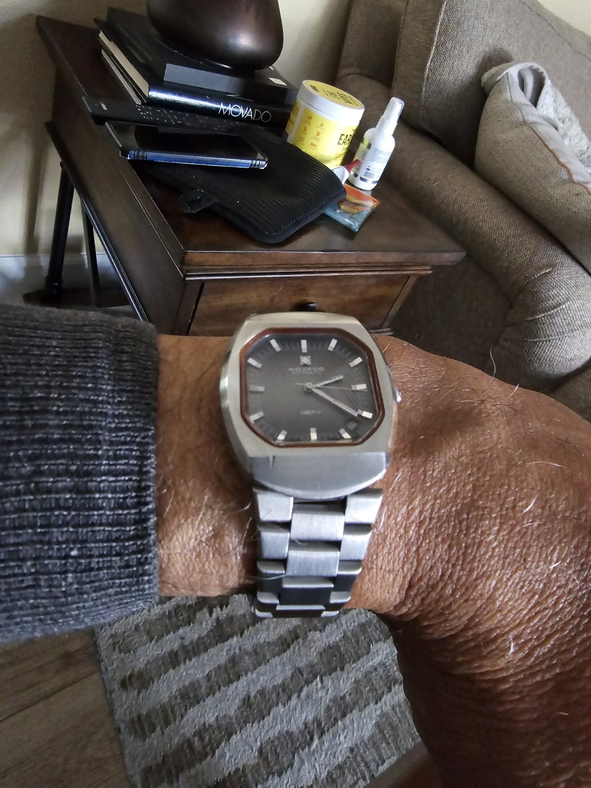 Movado Defy Zenith CAL 2572 PC 37mm Automatic Gray Dial , 01 0020 380