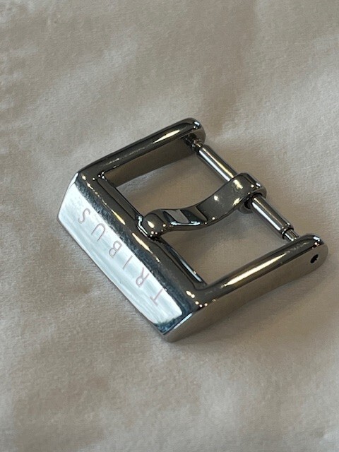LAST FEW REMAINING – Tribus stainless steel dress clasp 18mm, brand new