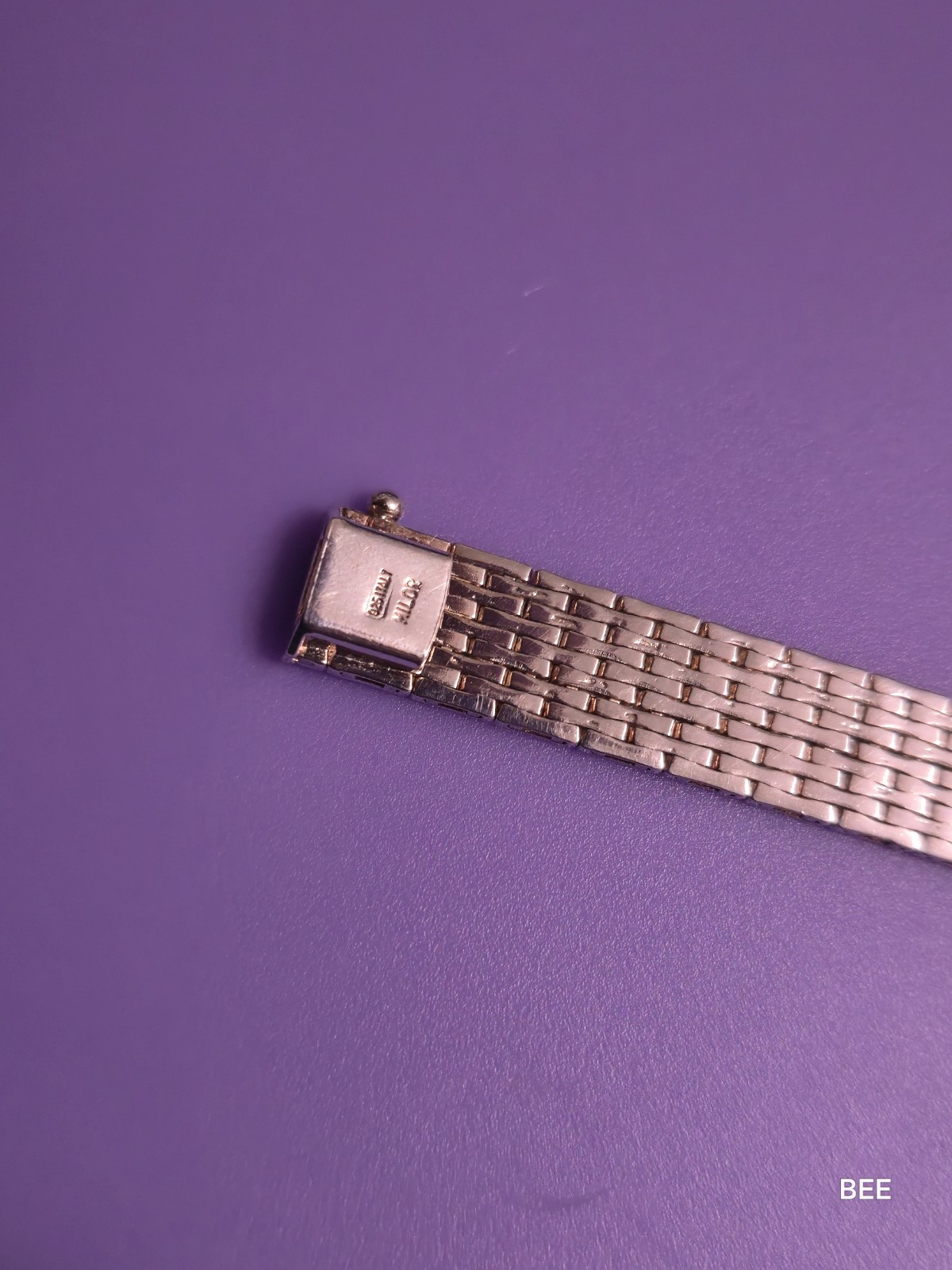 Vintage Milor Italy Sterling Silver 925 Bracelet 7.5 Inch