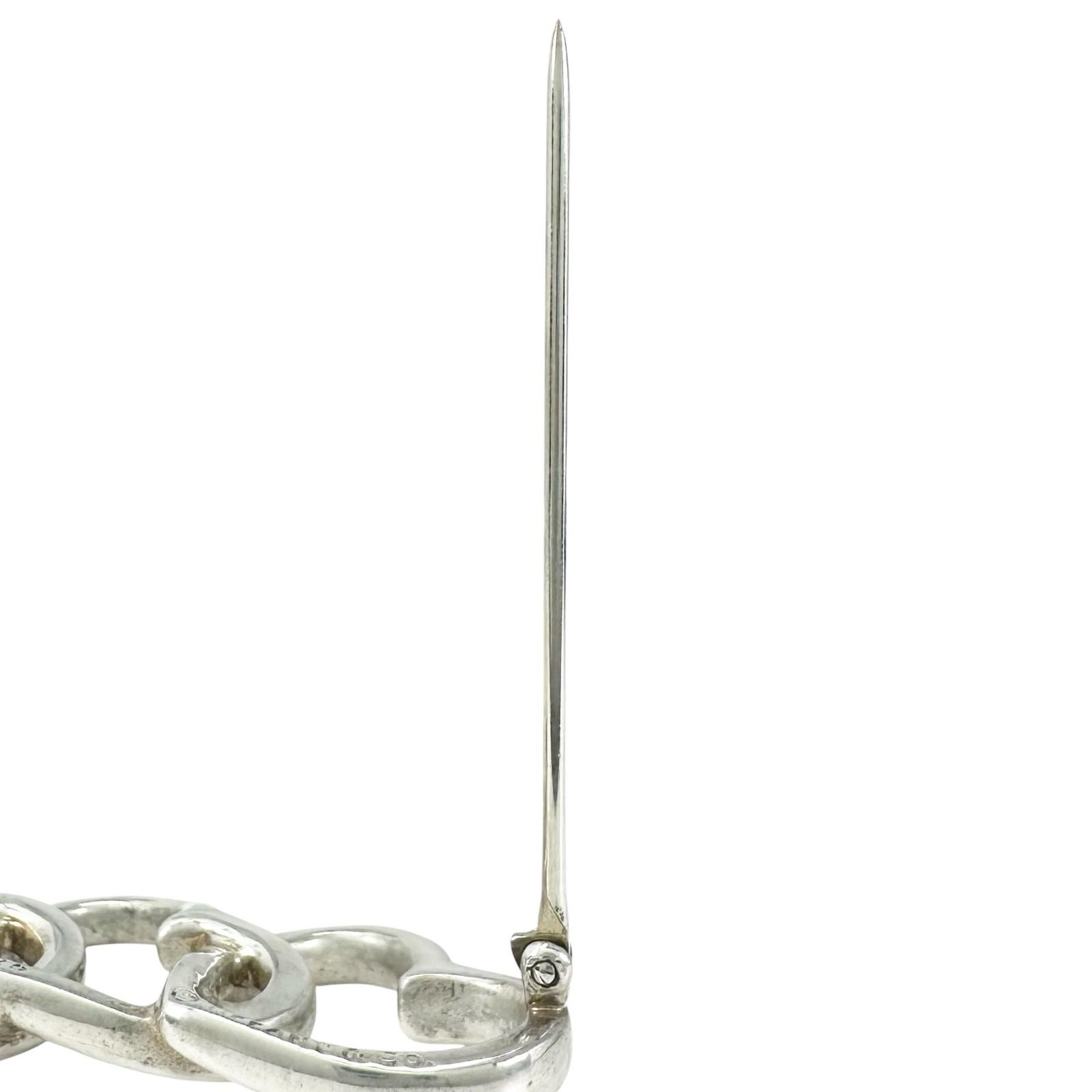 TIFFANY&Co. Triple heart Brooch Silver925 Women
