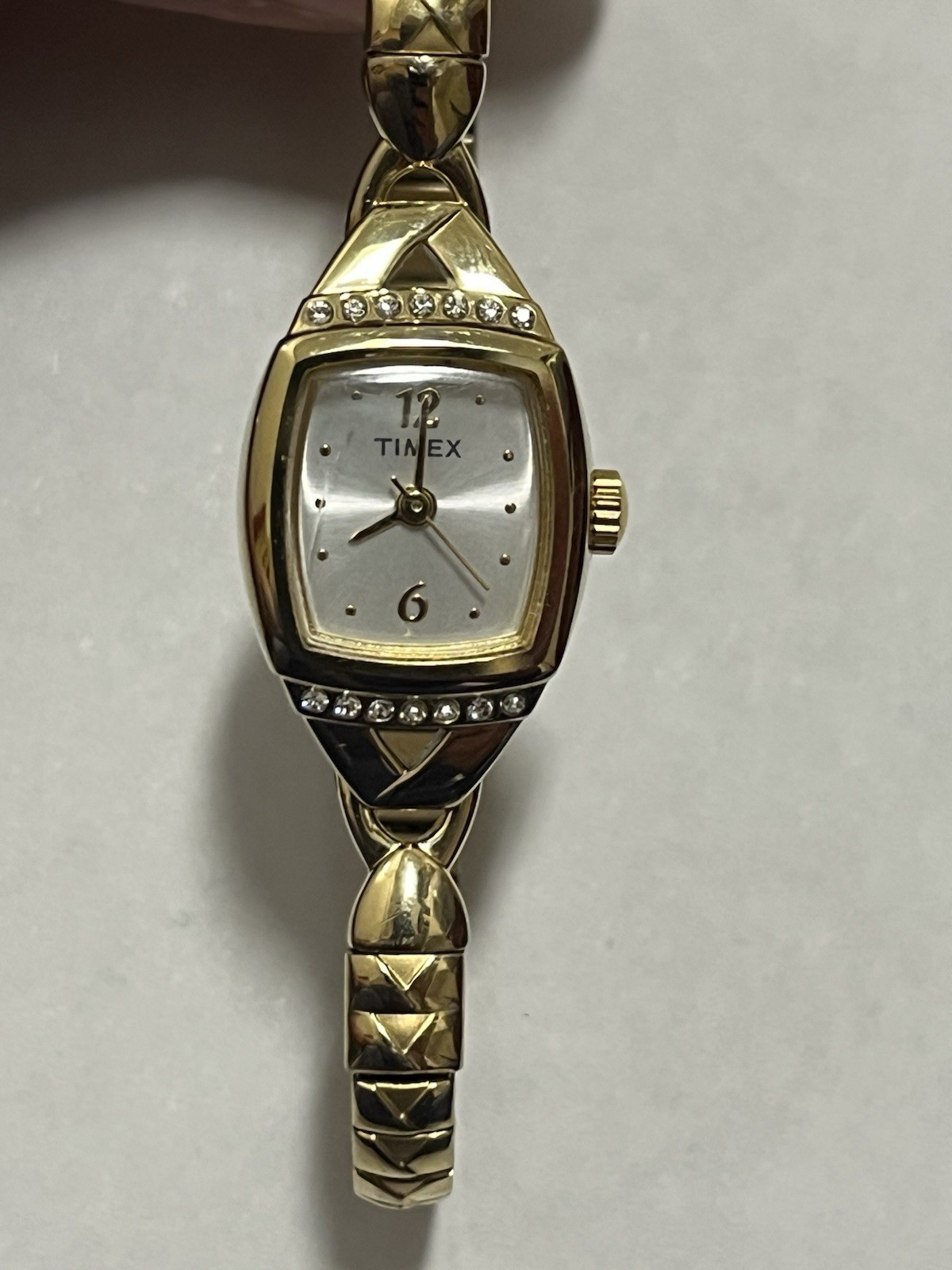 Timex Women’s Watch Quartz Cocktail Gold Tone With Stones