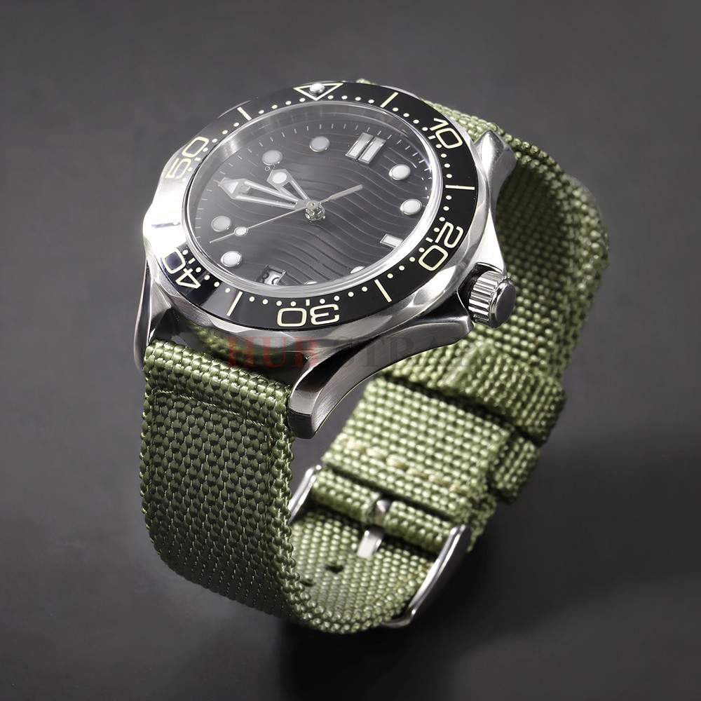“Nylon Woven Watch Band 18mm 20mm 22mm 24mm – Quick Release Military Strap”