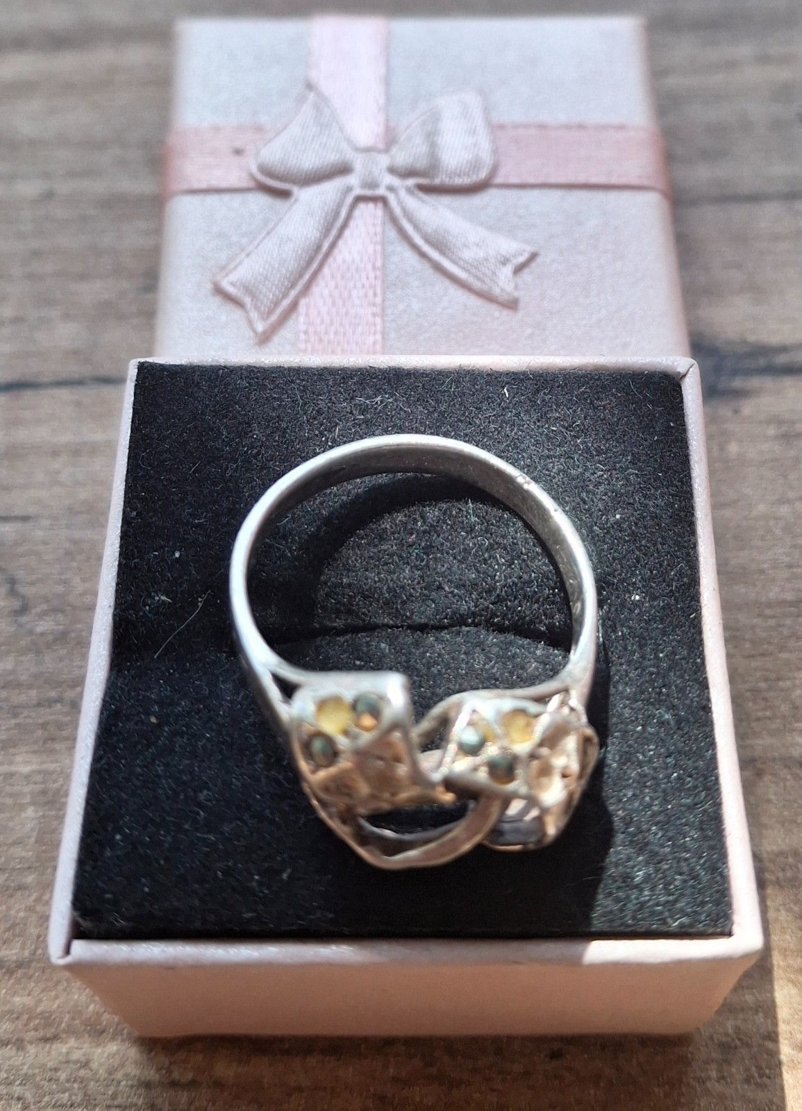 Vintage USSR RING IN STERLING SILVER 925 size 9(19)