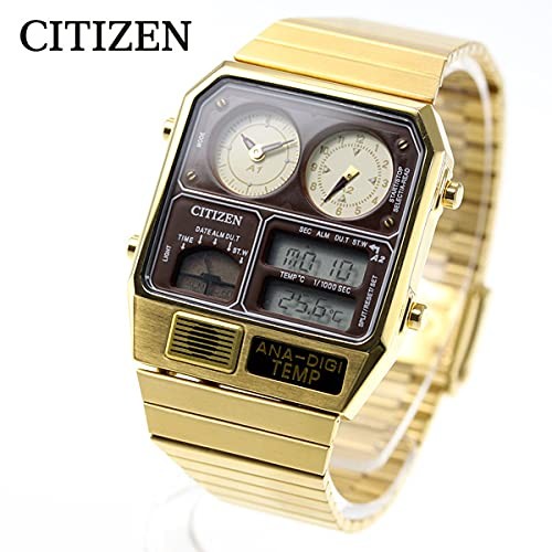 CITIZEN ANA-DIGI TEMP 32.5mm Chrono Stainless Steel Watch