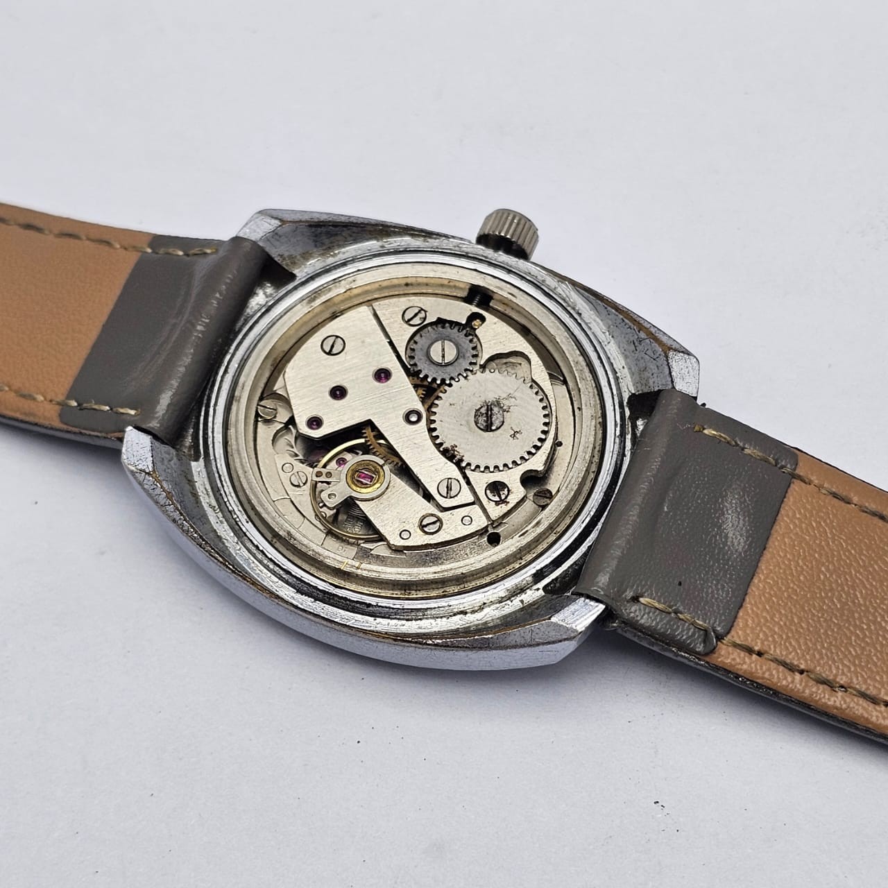 Yema Digital Jump Hour 36801 Manual Winding Vintage Men’s Watch