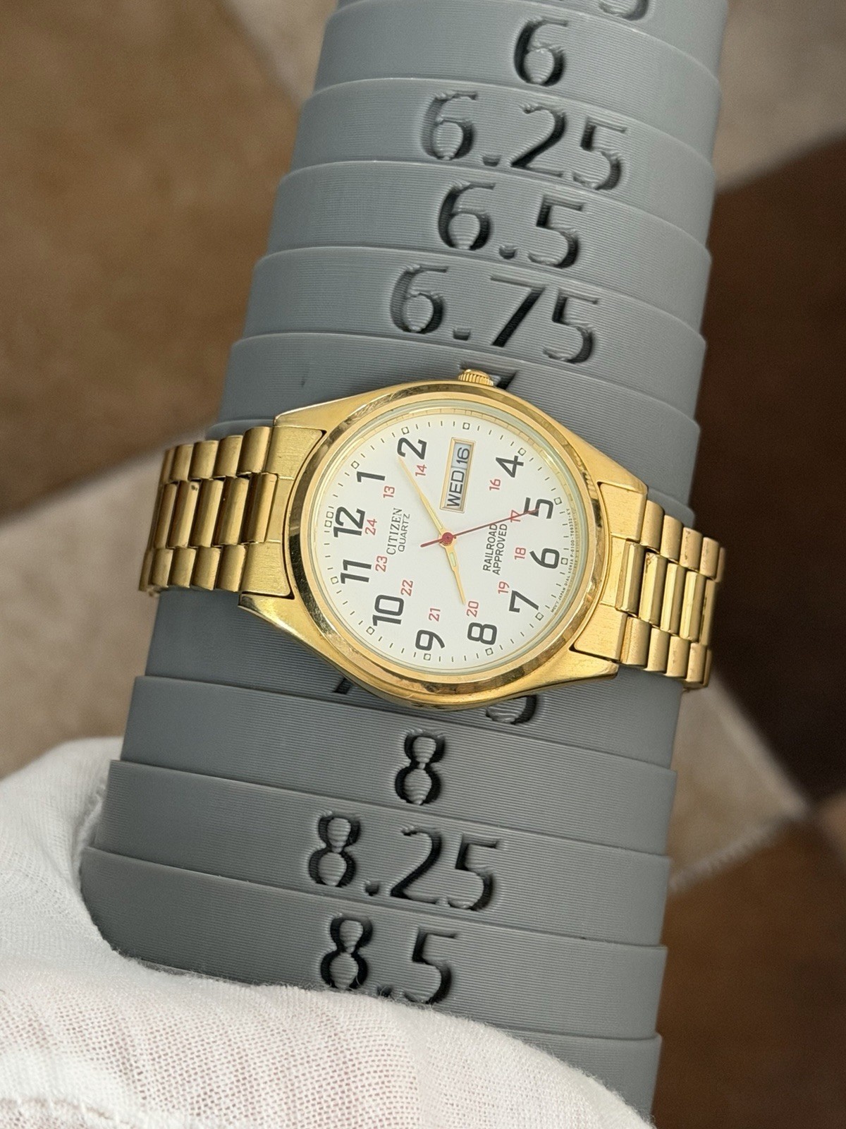 Rare Vintage Citizen Railroad Approved Men’s Classic Dress Watch JDM 1980s