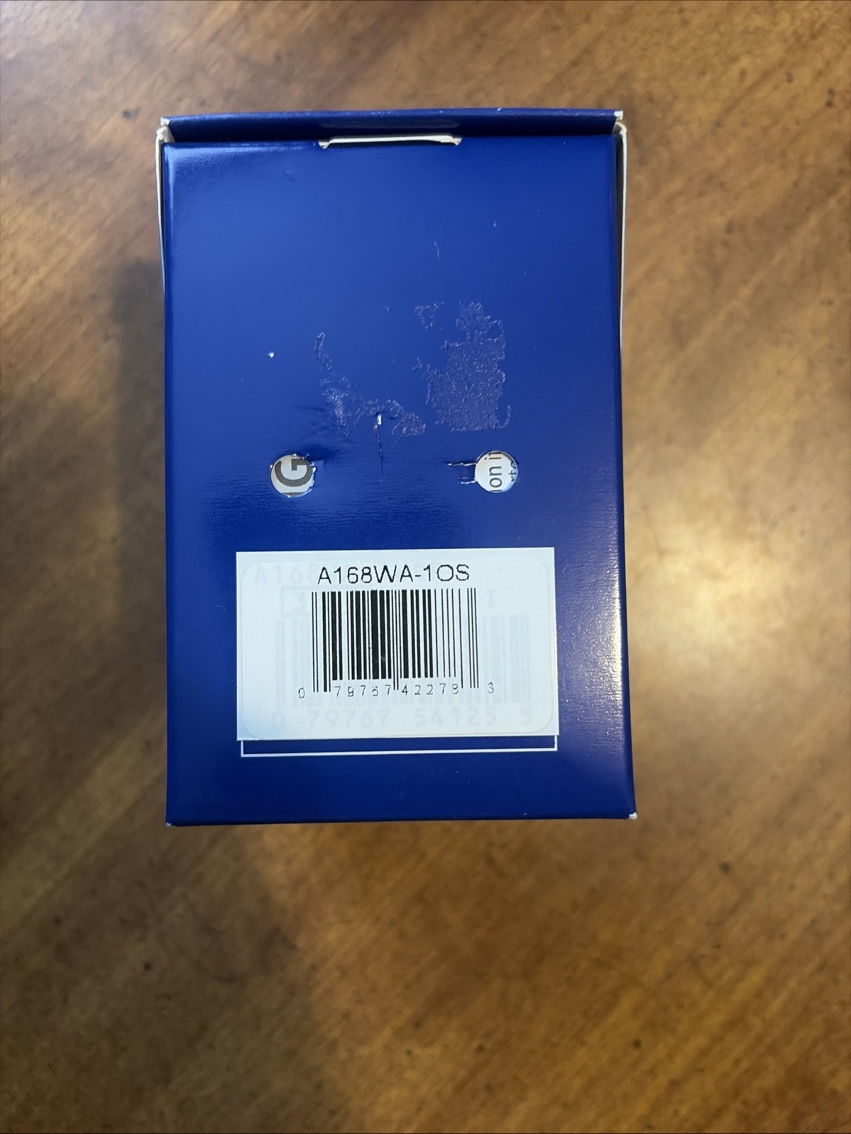 Casio A168WA-1OS With Box/ Papers