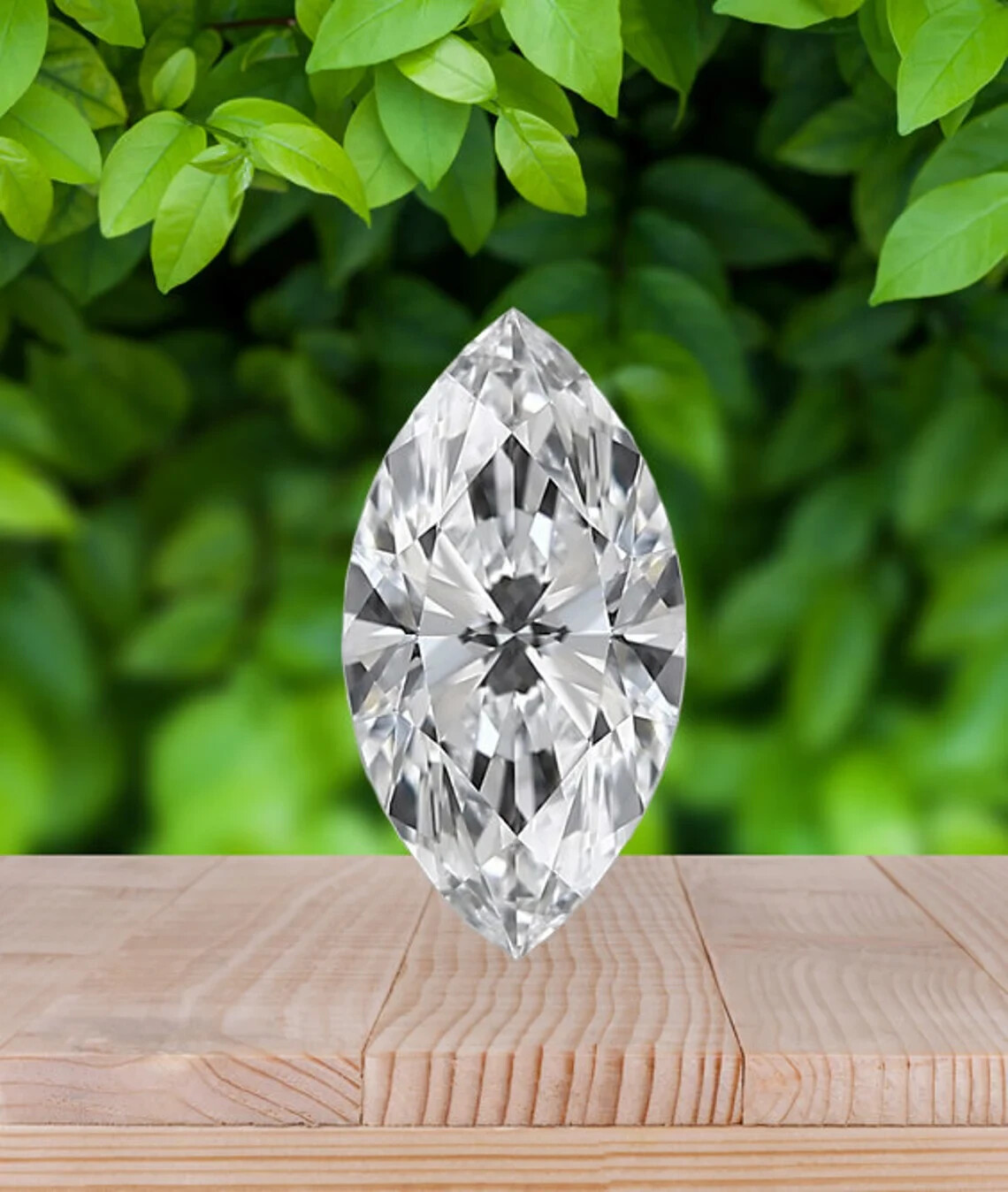 Stunning 1 CT Certified Natural White Diamond – Marquise Cut, VVS1 D Grade H15