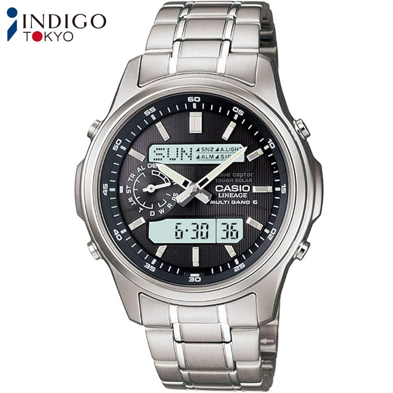 Casio Lineage LCW-M300D-1AJF Radio Solar Black Dial 42.8mm Watch