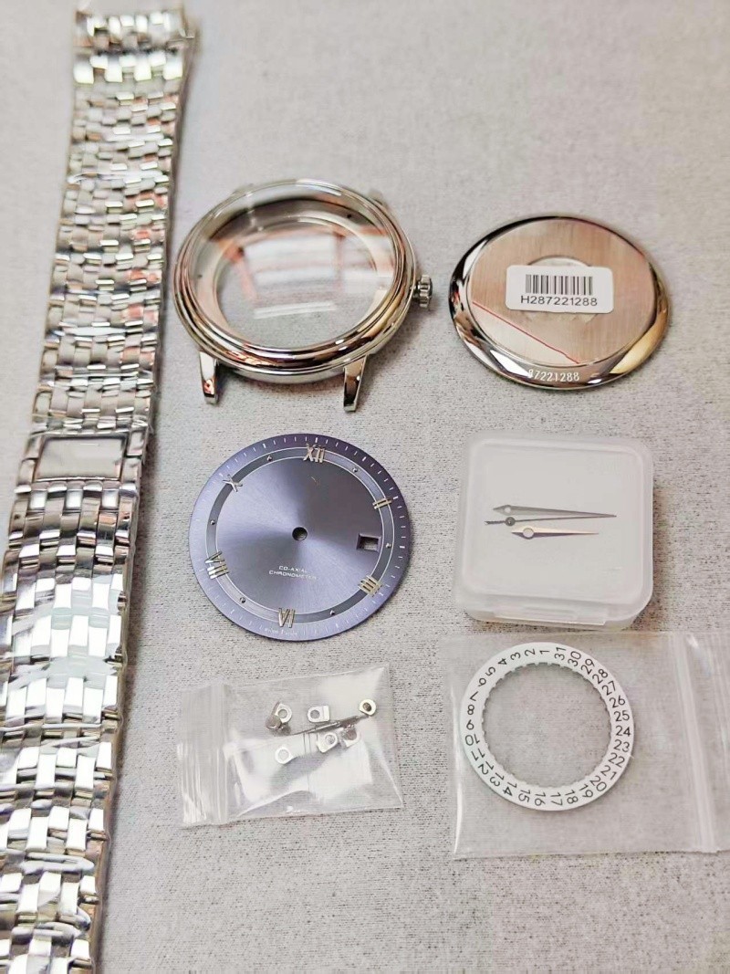 39.5mm Stainless Steel Watch Case Band Kit For 2824 2892 After-sales Accessories