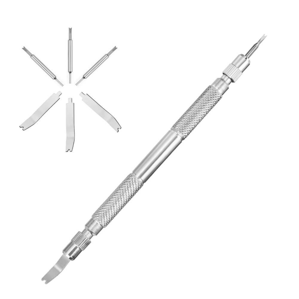 Anezus Watch Link Remover Kit with Spring Bar Tool Watch Band Tool and 360 Pcs W