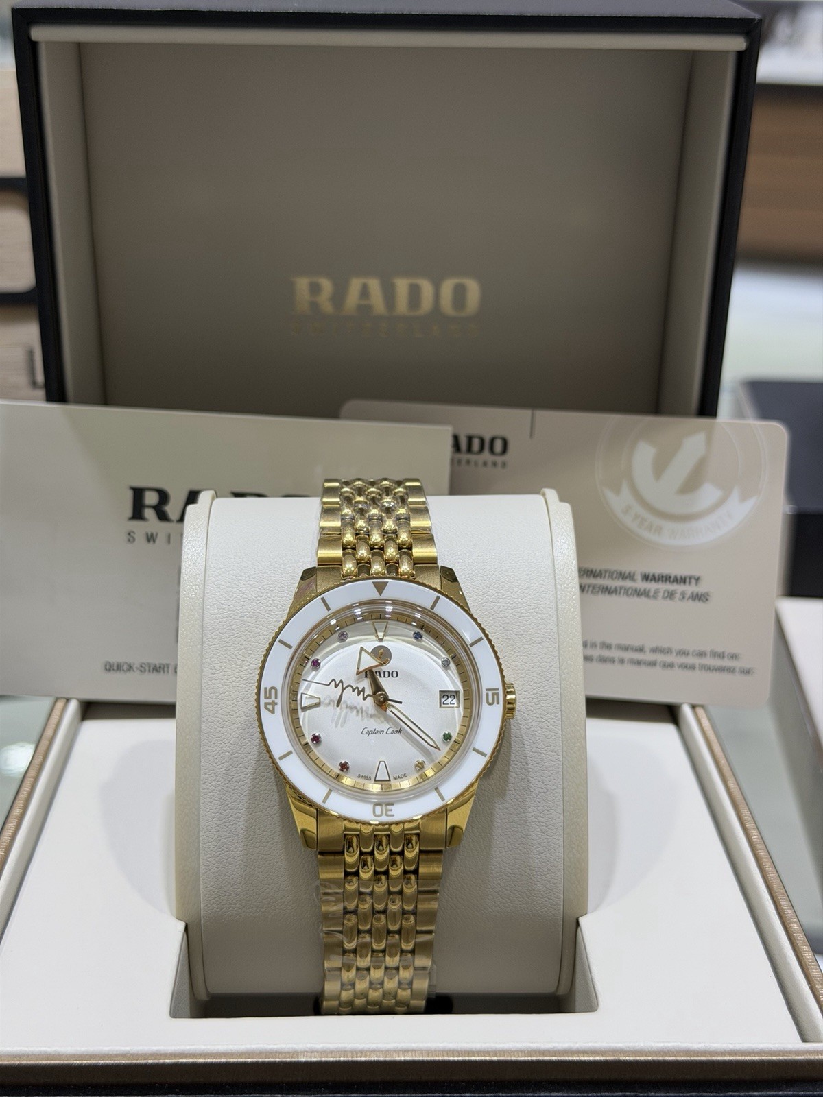 Rado Captain Cook x Marina Hoermanseder Heartbeat Women’s Watch R32117708