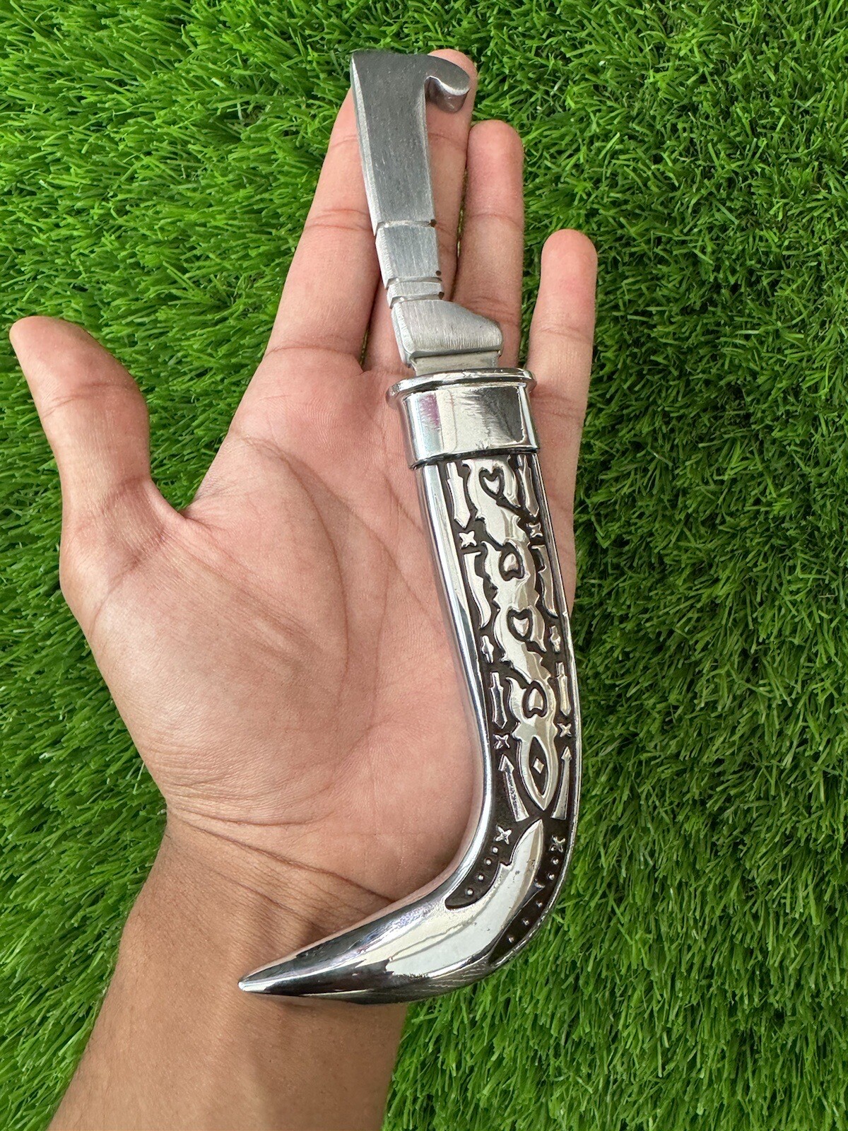 Khalsa Sarbloh Taksali Pure Iron Sri Sahib punjabi sikh singh kaur Shastar OF14