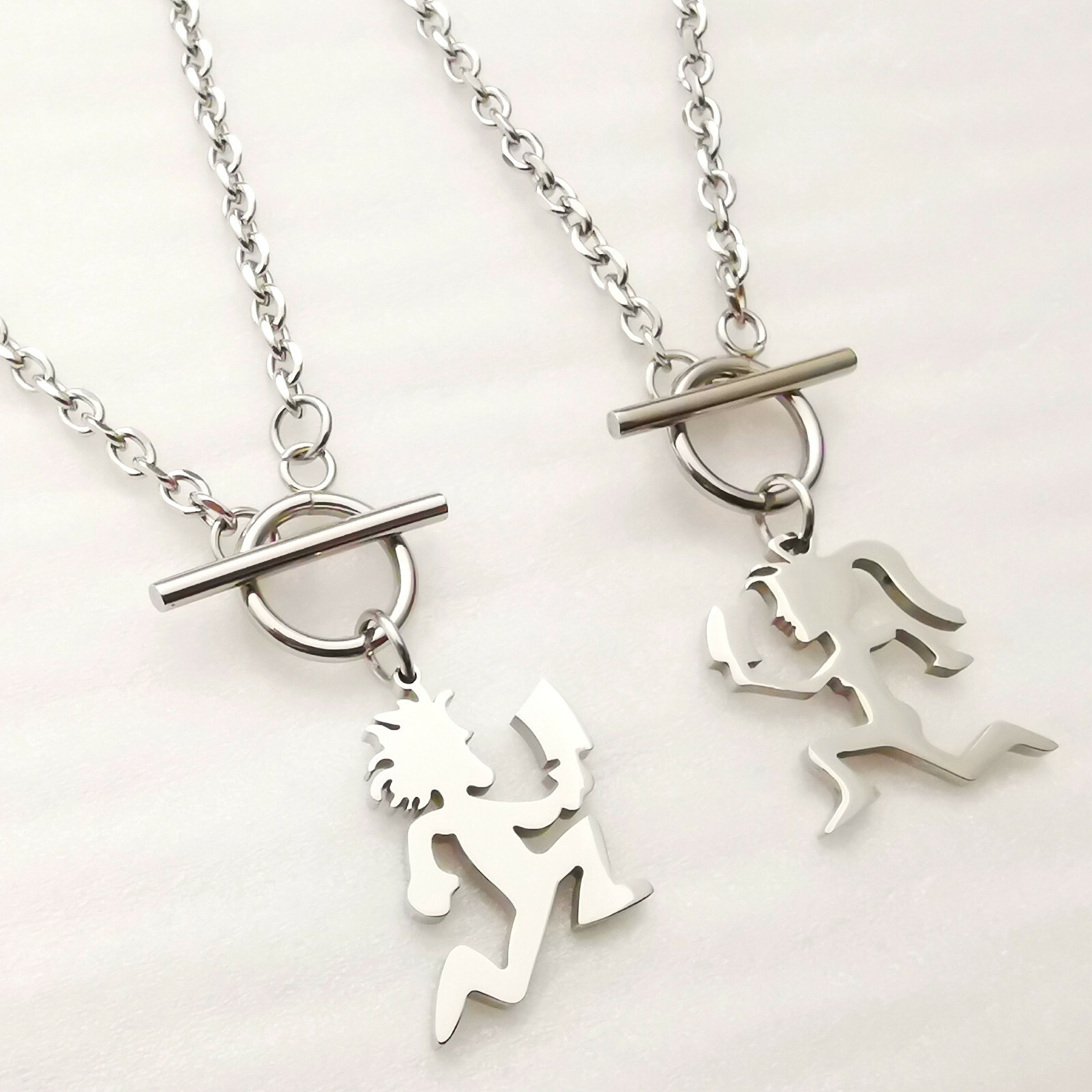 Insane Clown Posse Toggle Clasp hatchemtan Juggalette necklace pendant 16-40inch