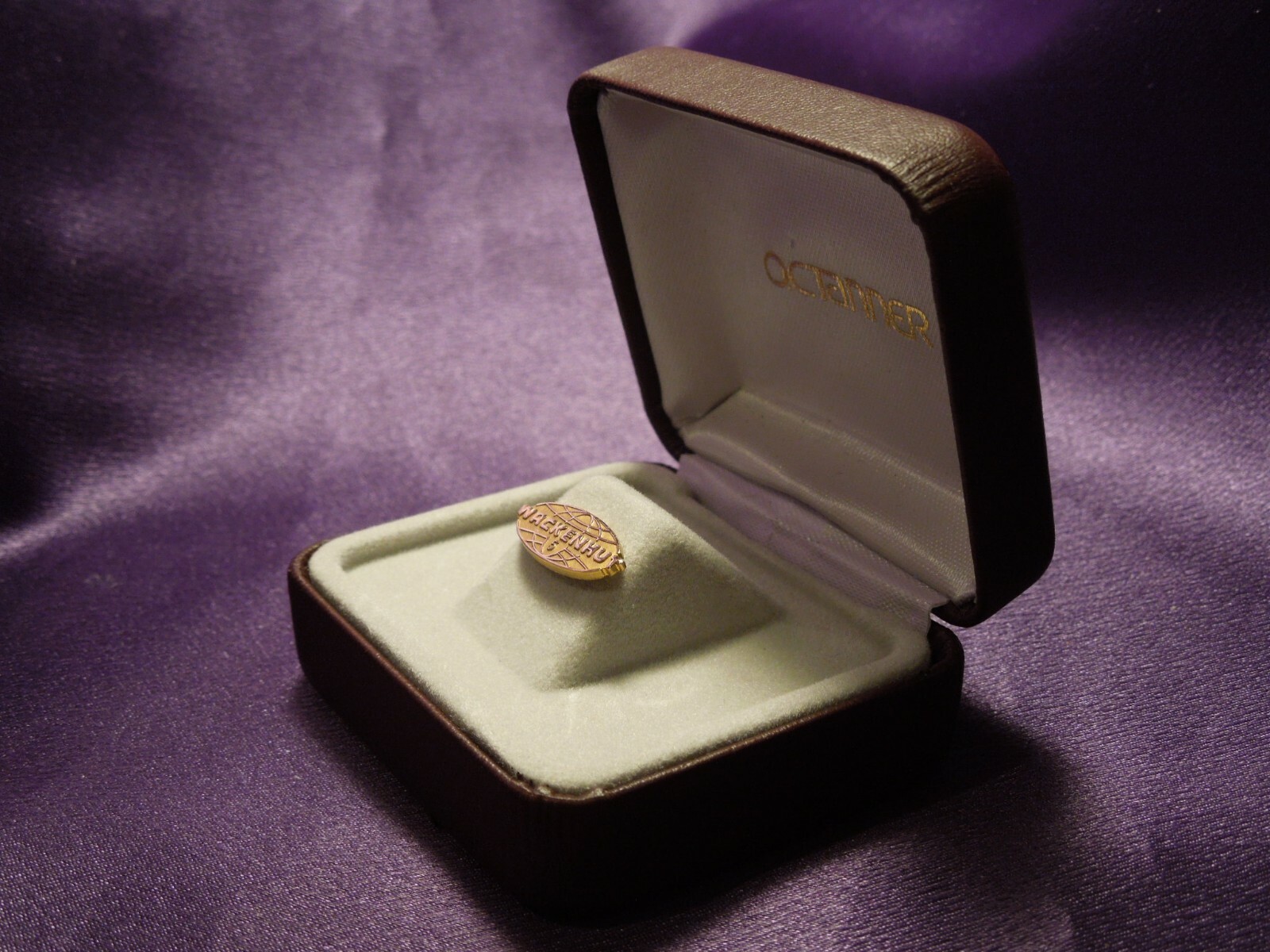1/5 10K Gold Filled Wackenhut 5 Security CTO Tie Tack
