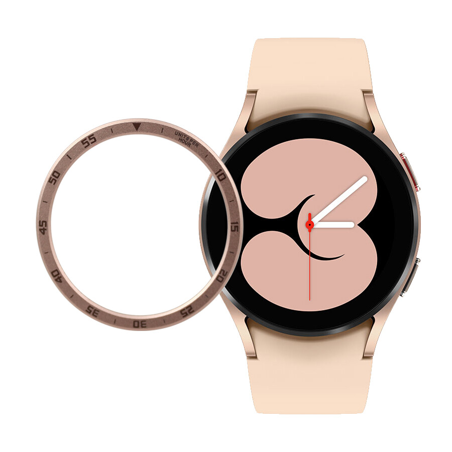 For Samsung Galaxy Watch 4 40/44mm Bezel Styling Frame Ring Case Metal Cover