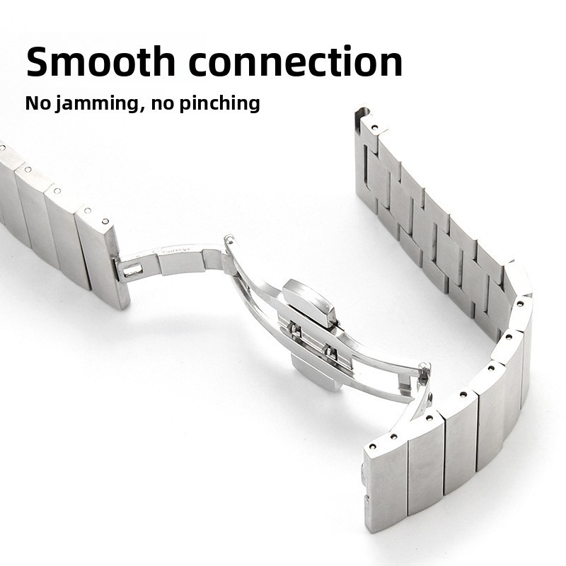High Quality Solid Stainless Steel Watch Band Strap Metal Bracelet 16 18 20 22mm