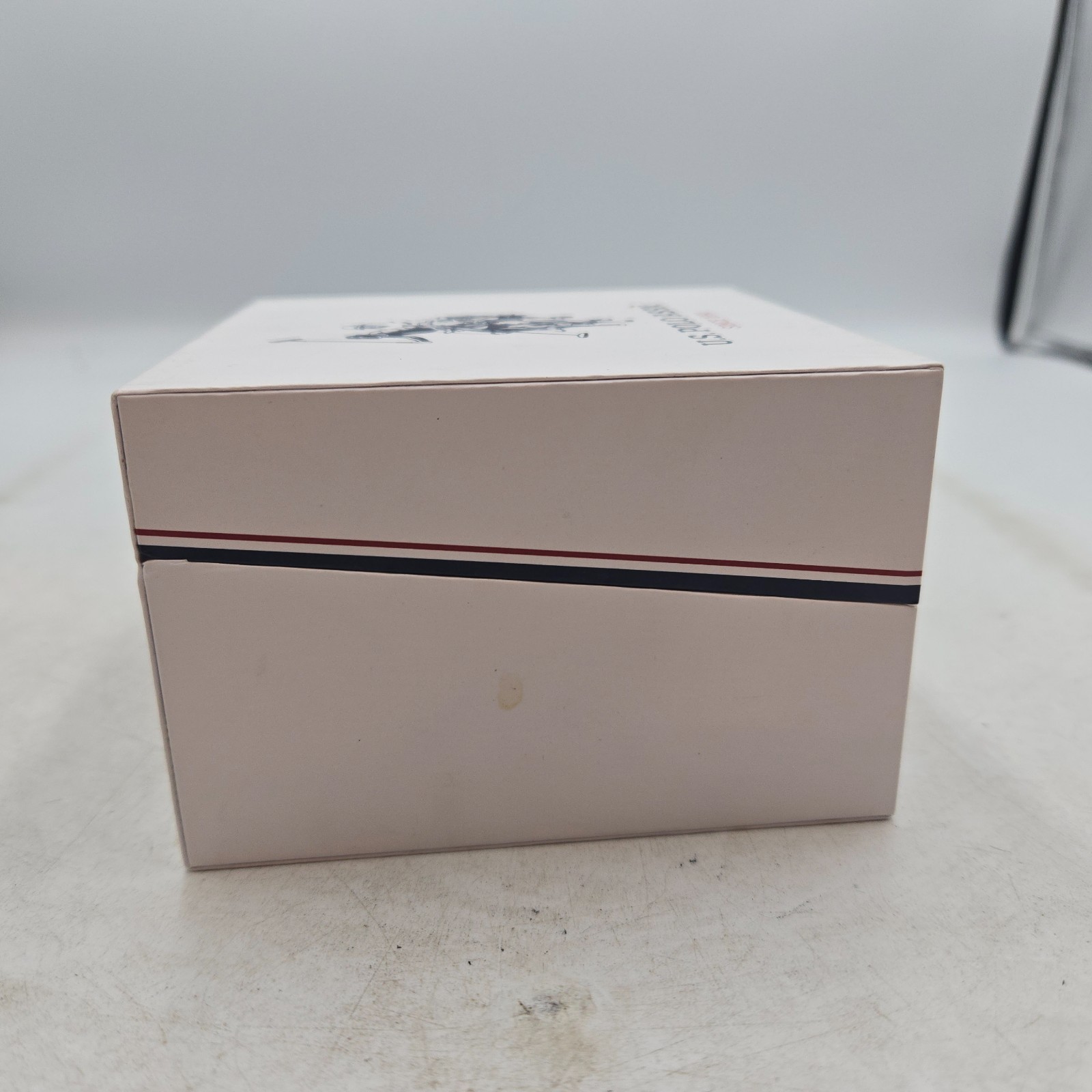 U.S. Polo Assn. Gold Tone Quartz Wristwatch Green Dial Analog in Original Box