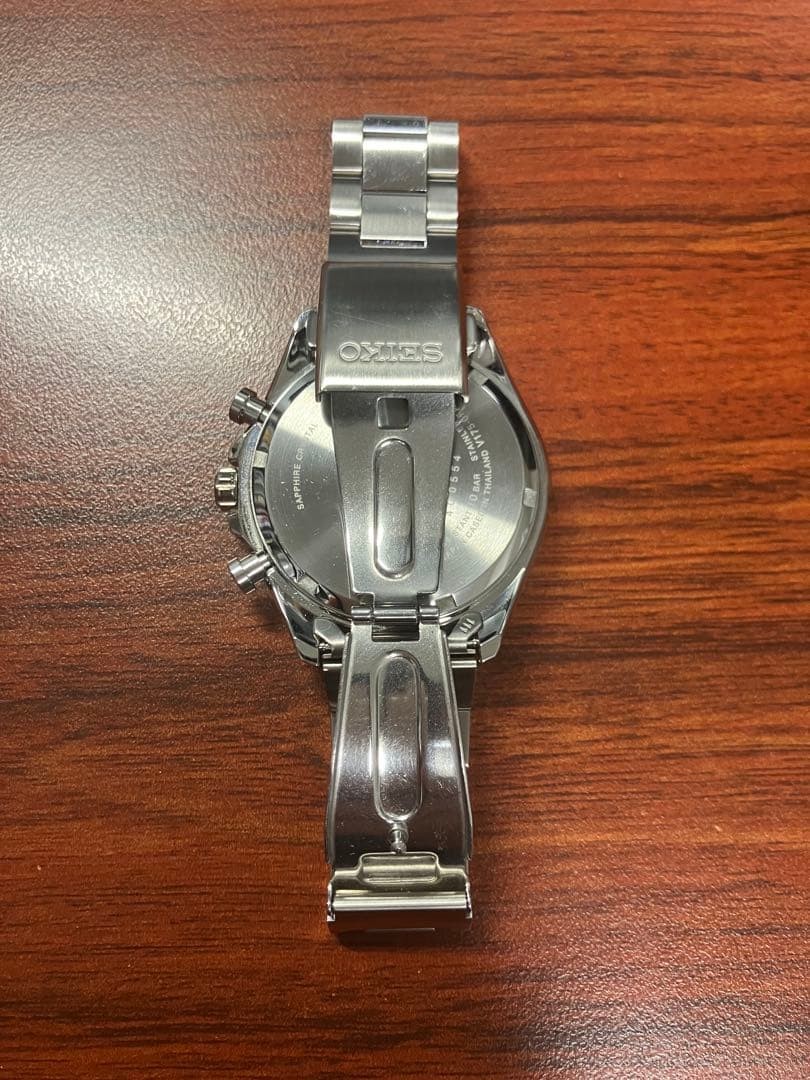 Seiko Selection Solar Chronograph SBPY165 White Limited