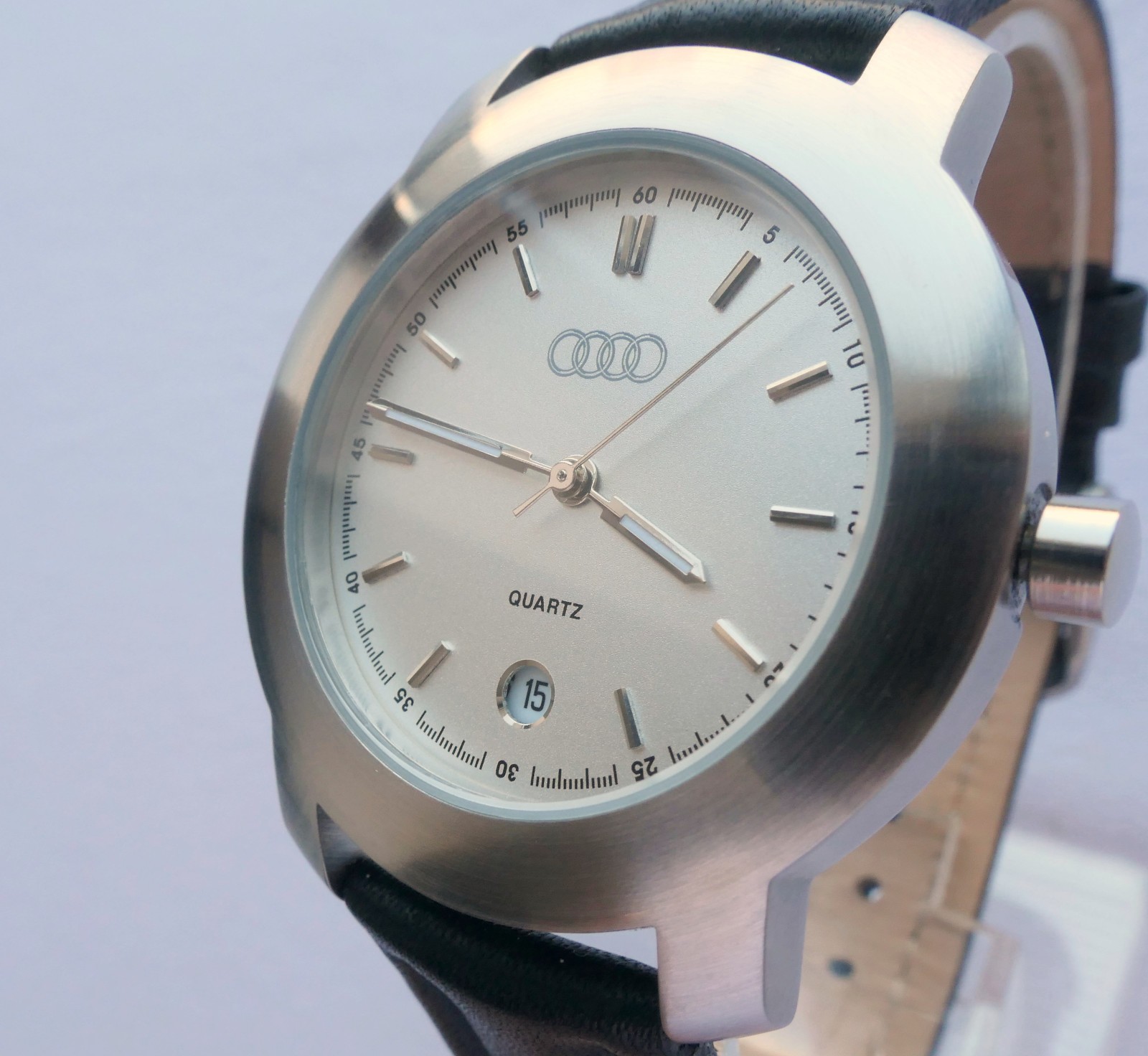Audi Classic Driver Sport Retro Line Racing Car Accessory Made in Germany Watch