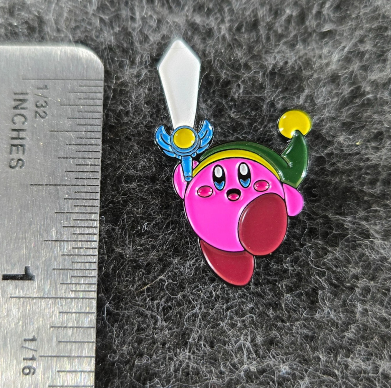 Kirby x Zelda Enamel Pin – Backpack Lapel Hat Bag Lanyard Nintendo