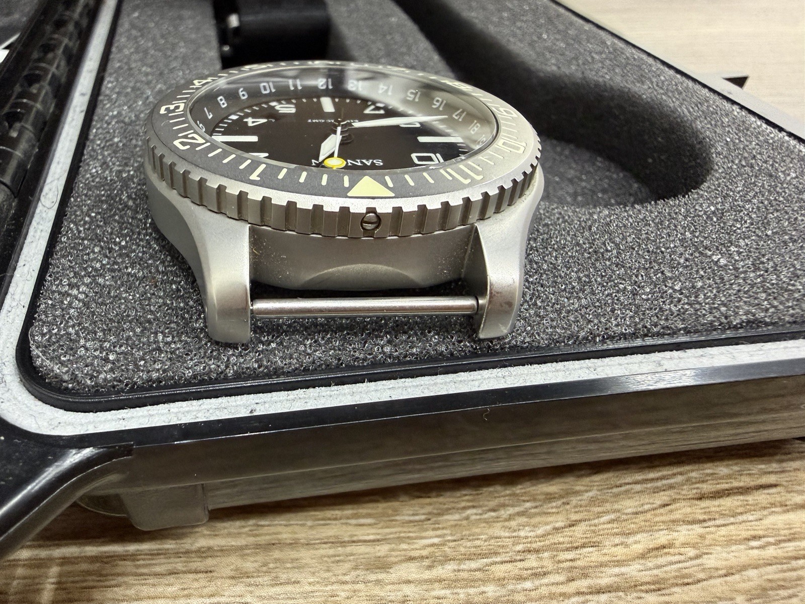 Sangin Instruments Kinetic II Pilot GMT Watch NATO Strap