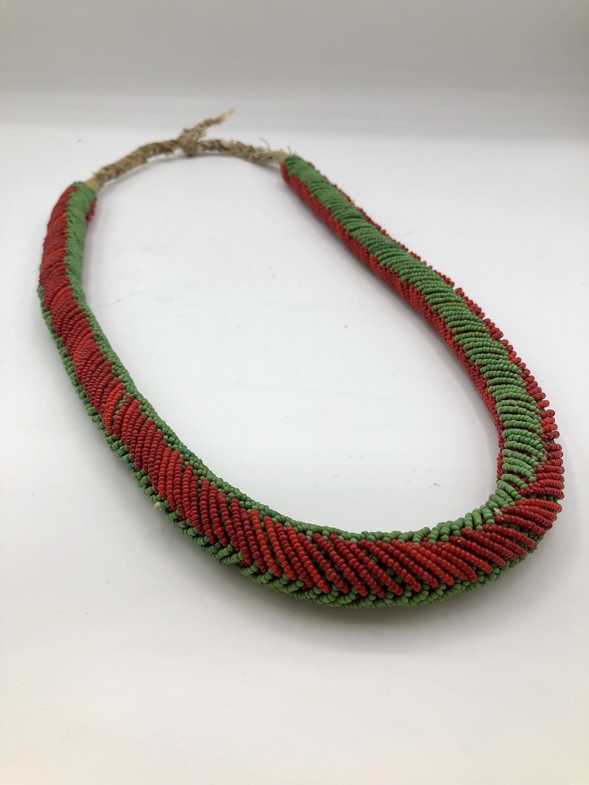 Maasai Kenya African Jewelry Rope Beaded Necklace