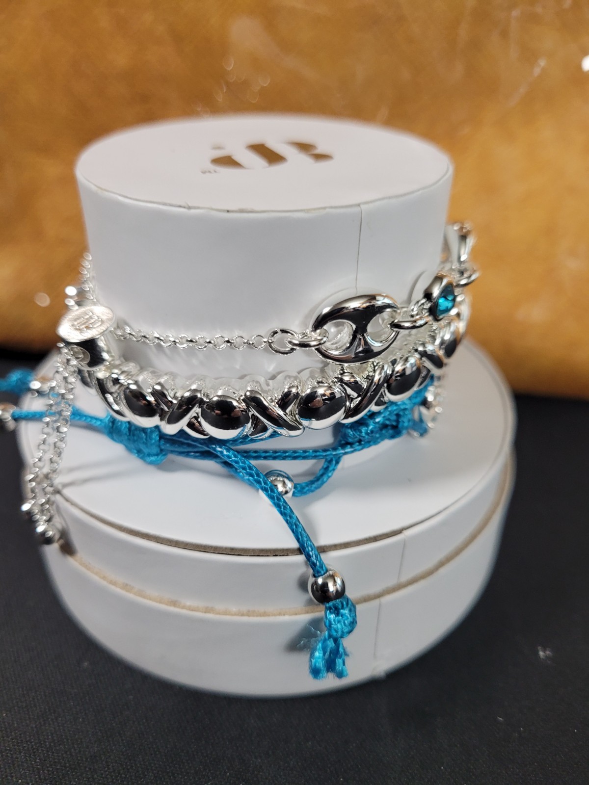 Bomb Party Spring Stacks 26 ST86744 • Our Little Nest of Love Silver Plated