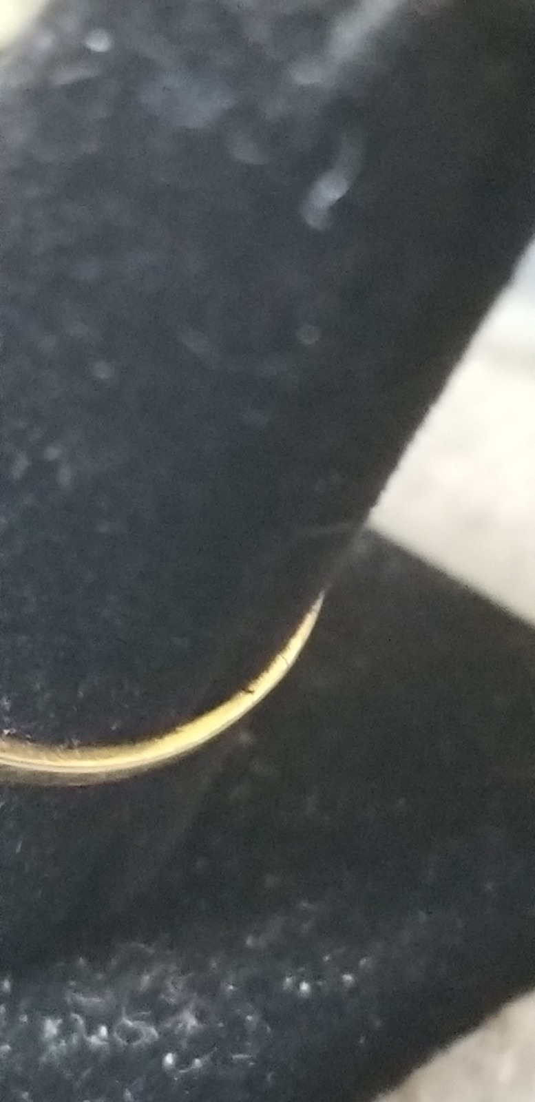 10K Solid Yellow Gold Diamond Heart Ring Size 7 1.95g