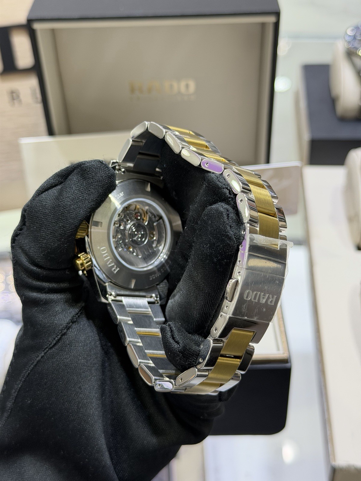 New Rado Captain Cook Chronograph Automatic Green Dial Men’s Watch R32151318