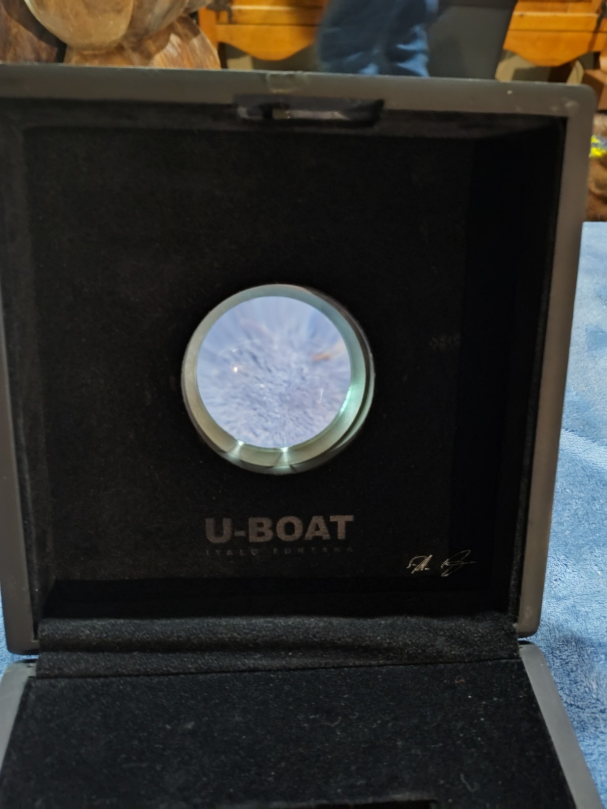 U-BOAT ITALO FONTANA Port Hole Watch Box.
